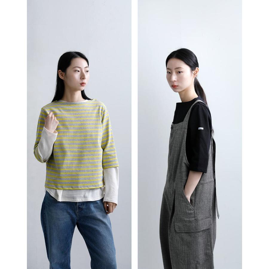オーチバル ORCIVAL  オーシバル コットンロード ショートレングス ボートネック 半袖 Tシャツ b512 レディース  春夏海外出荷不可 2026ss新作の画像