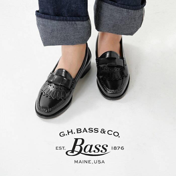 G H Bass ジーエイチバス リボンメダリオンレザーキルトローファー Weejun Esther Bow Ba Aranciato 通販 Paypayモール
