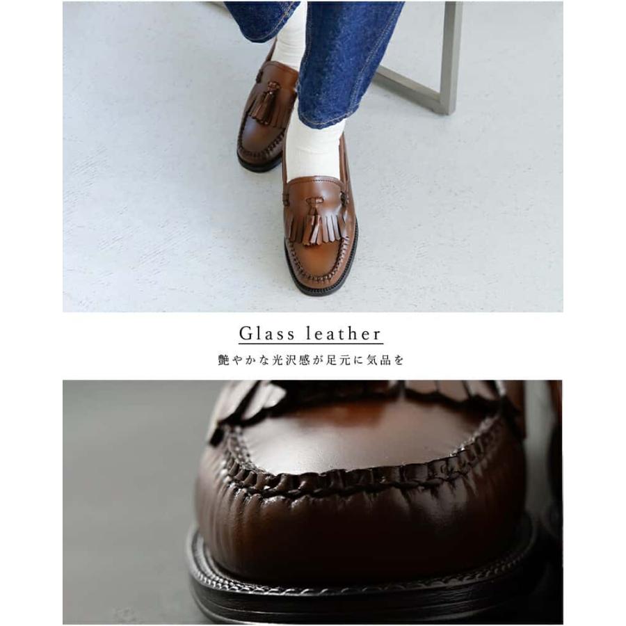 G H Bass ジーエイチバス レザータッセルローファー Weejun 2 Esther Kiltie Ba417 レディース 22aw新作 Ba417 Aranciato ヤフー店 通販 Yahoo ショッピング