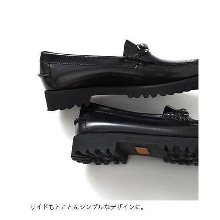 WEejuns ブラックレザー ローファー G.H.BASS G.H.BASS（ジーエイチバス） EASY WEEJUNS ペニー