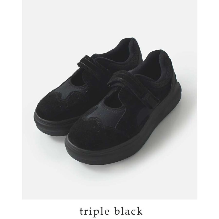 エルドゥ elldu バックヤード スエードアッパー スニーカー Back-yard