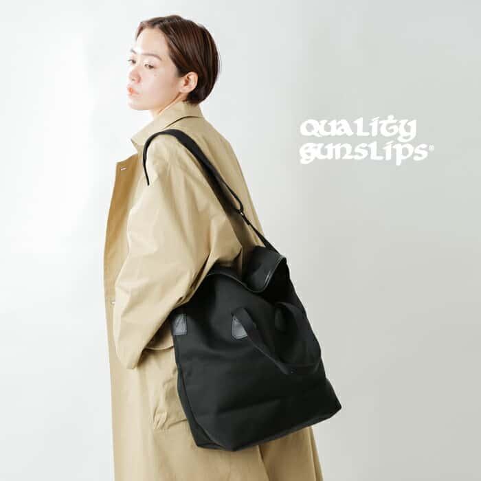 QUALITY GUNSLIPS クオリティーガンスリップス 2wayコットンキャンバスバッグ bag-4life-w-sling｜aranciato｜02