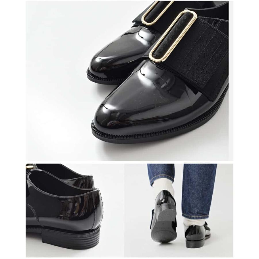 TEMPERATE（テンパレイト） TEMPERATE OXFORD ゴムベルト スリッポン