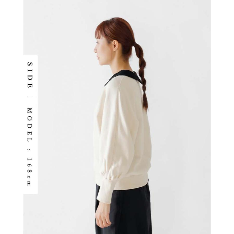 MAGALI マガリ コットン シルケット スウェット プルオーバー bl241 
