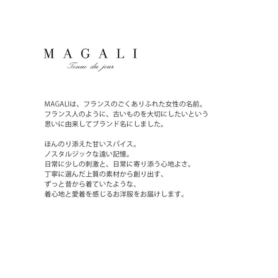 マガリ MAGALI ポワンダルジャンコットン ギャザー ブラウス bl280 レディース 春夏 2026ss新作の画像