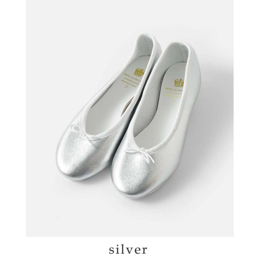 CROWN JAZZ クラウン CROWN レザー リボン バレエシューズ bow-ballet