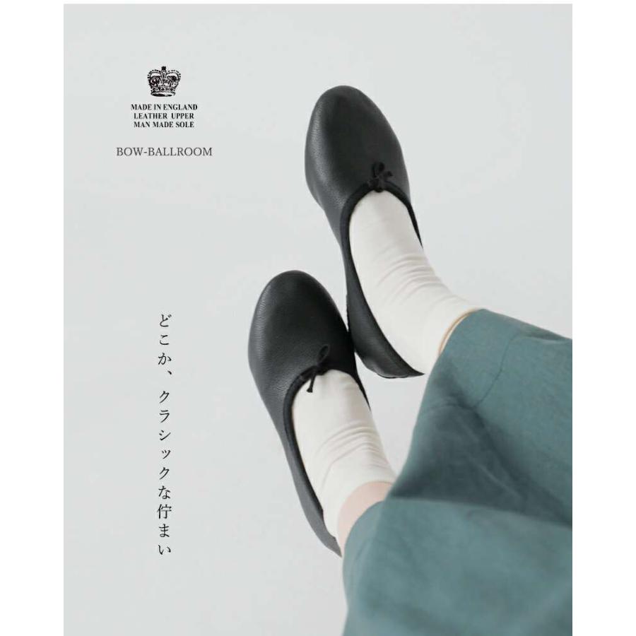 靴 CROWN / JAZZ BOW BALLROOM CROWN JAZZ クラウン CROWN レザー リボン フラット シューズ bow