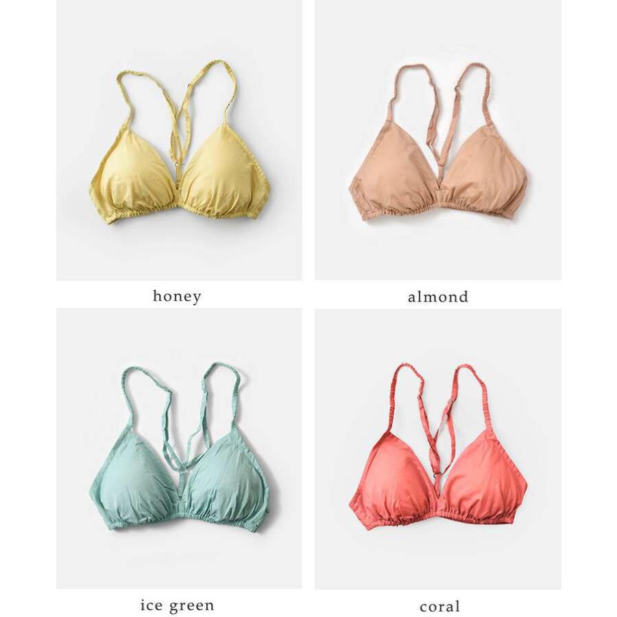 TESHIKI テシキ アンダーウェア コットンノンワイヤーブラ bra-teshiki