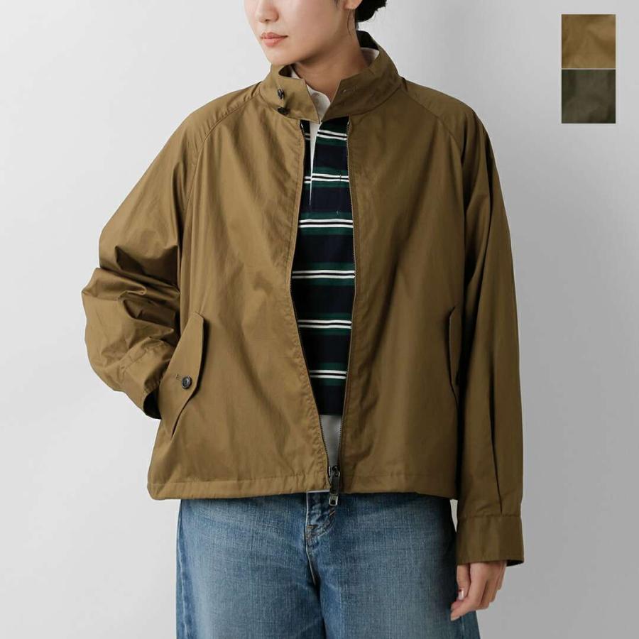 BARACUTA（バラクータ） コットンタイプライター スタンドカラー