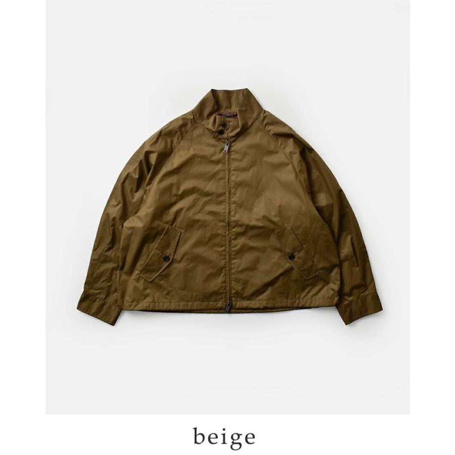 BARACUTA（バラクータ） コットンタイプライター スタンドカラー