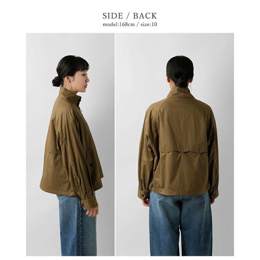 BARACUTA（バラクータ） コットンタイプライター スタンドカラー