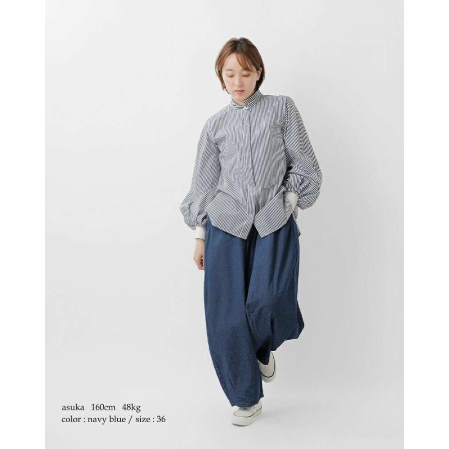 Le ciel de Harriss キャンディースリーブブラウス ブルー Le ciel de Harriss キャンディースリーブブラウス ブルー