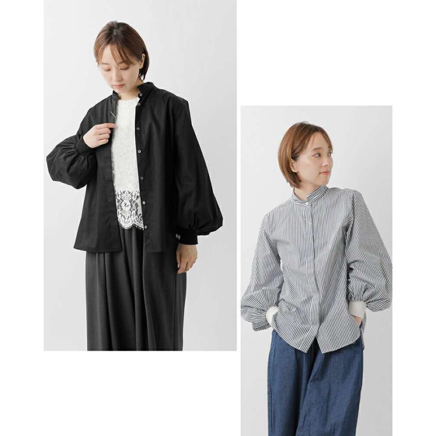 Le ciel de Harriss キャンディースリーブブラウス ブルー Le ciel de Harriss キャンディースリーブブラウス ブルー