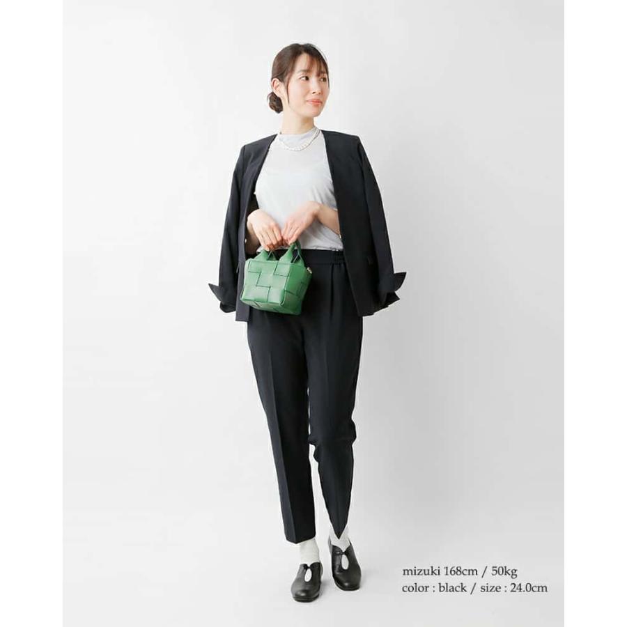 chausser（ショセ） レザー フラットシューズ c-2324 レディース