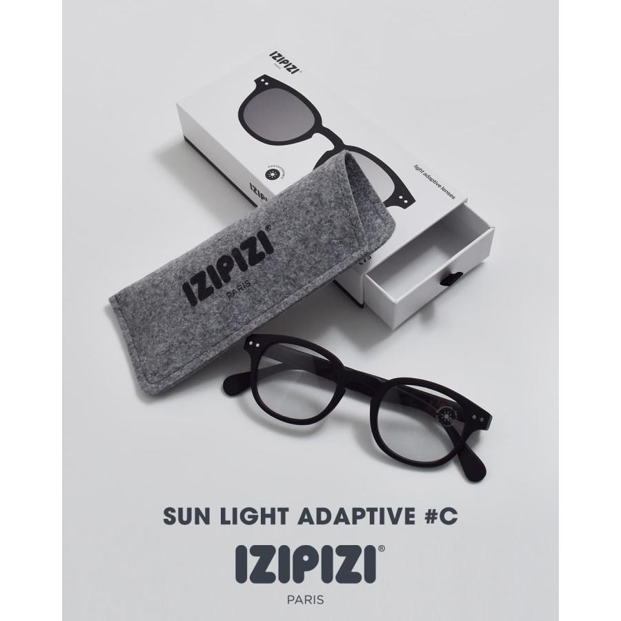 【超美品】Izipizi イジピジ サングラス #C 調光レンズ（楽天購入） IZIPIZI（イジピジ） 調光レンズ サングラス c-sun レディース