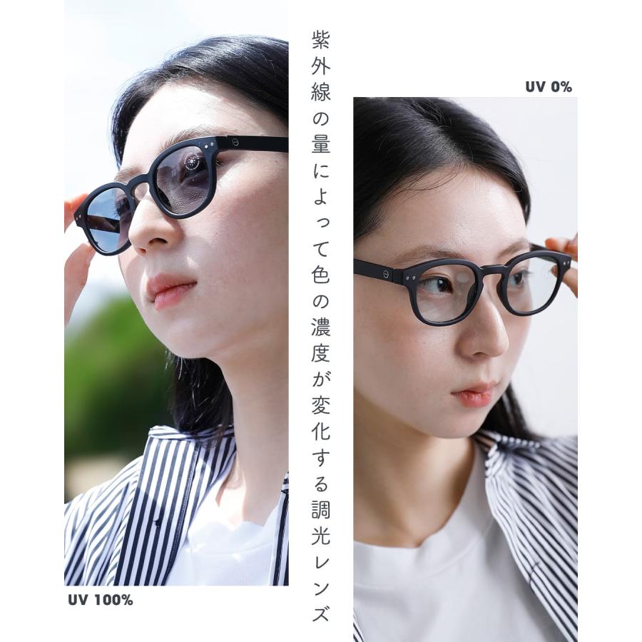 IZIPIZI（イジピジ） 調光レンズ サングラス c-sun レディース