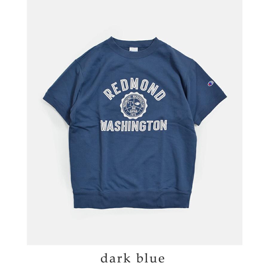 Champion（チャンピオン） フレンチテリー 半袖 プリント スウェット