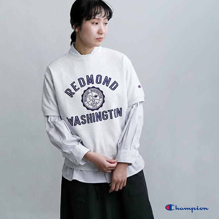 Champion（チャンピオン） フレンチテリー 半袖 プリント スウェット
