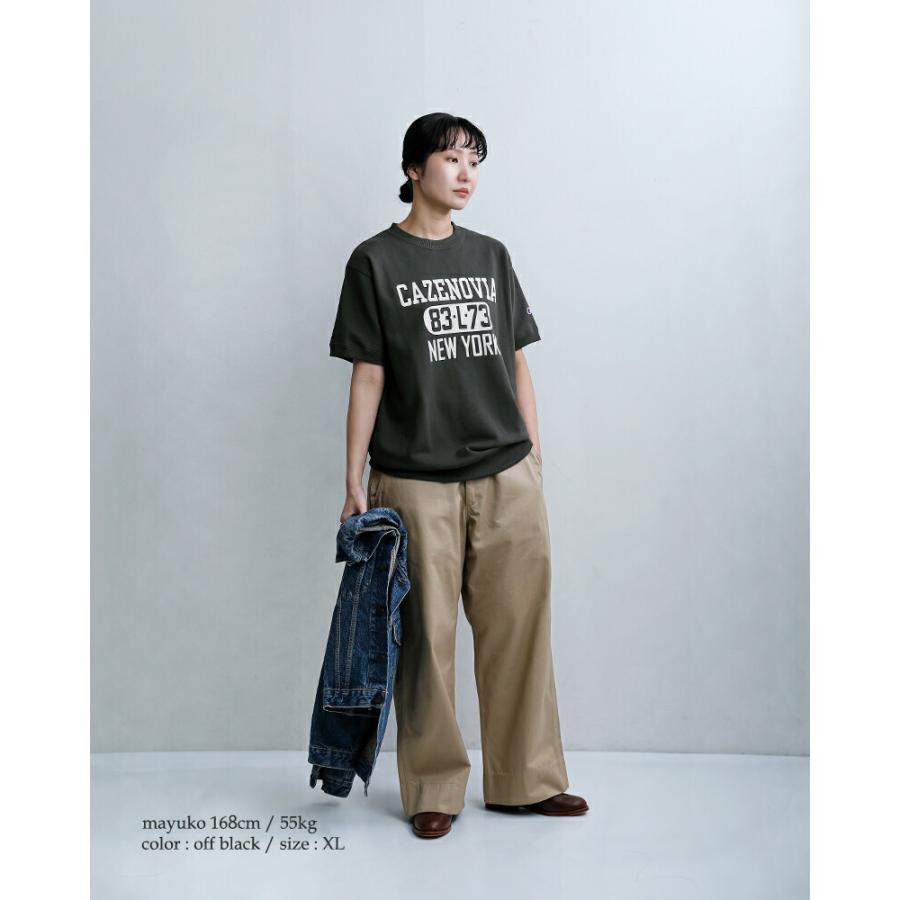 Champion（チャンピオン） フレンチテリー 半袖 プリント スウェット