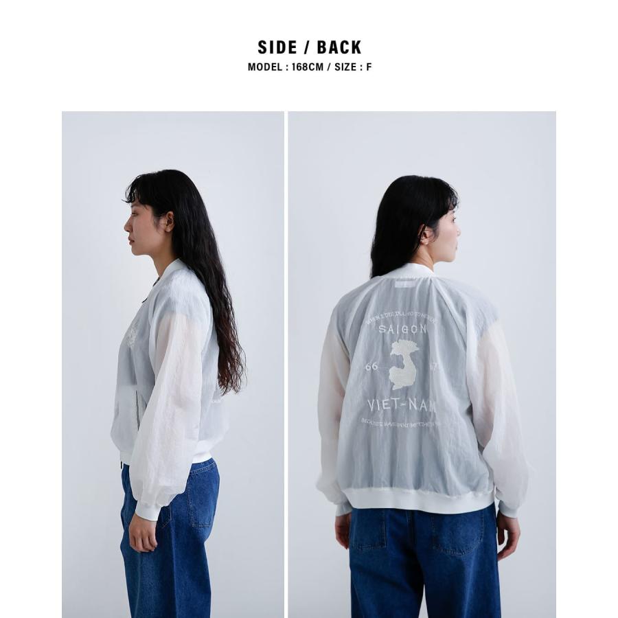 aranciato クロスアクロス CLOTH ACROSS シアー スーベニア ブルゾン
