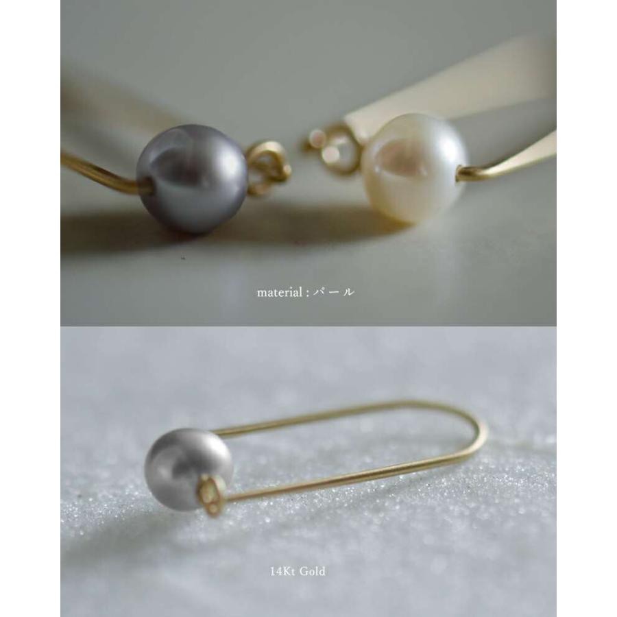 カーラ カルーソ Carla Caruso スモール パール 14kt Gold アーチ ピアス Small Pearl Arch Earrings ccj1-059 レディース | Caruso | 09