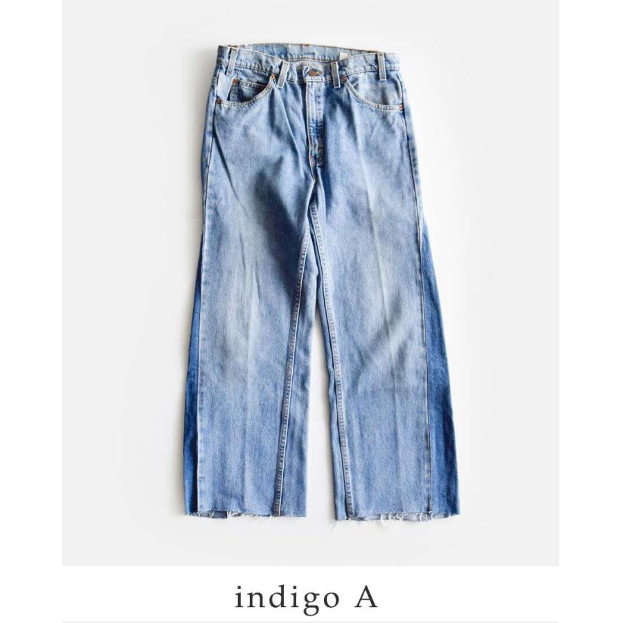 CHANGES チェンジーズ リメイク デニム パンツ ch4071 レディース