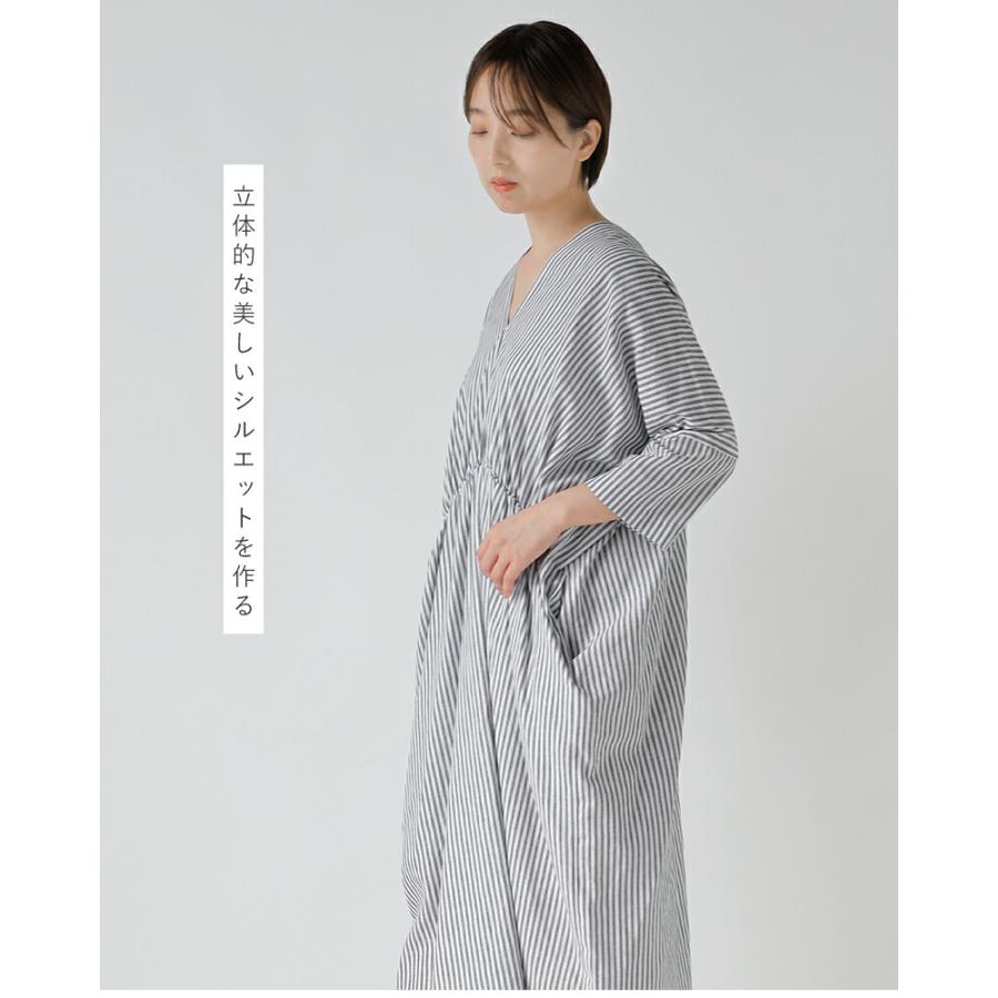 【IENA】コットンリネンワイドVネックジレ IENA（イエナ）の「コットンリネンワイドVネックジレ◇（ニット