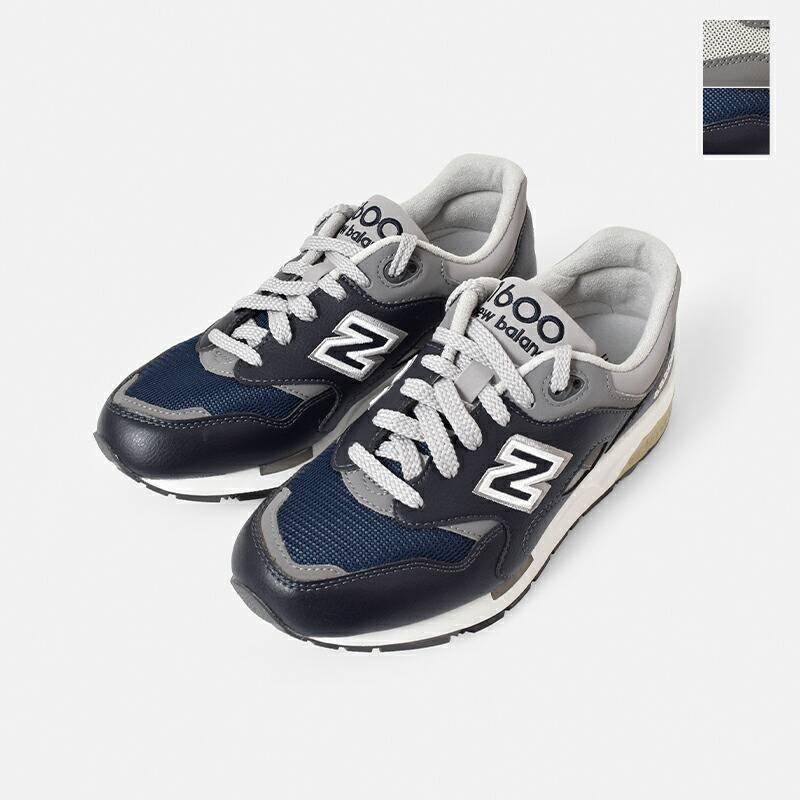 new balance ニューバランス シンセティック レザー × メッシュ スニーカー CM1600 cm1600 レディース｜aranciato