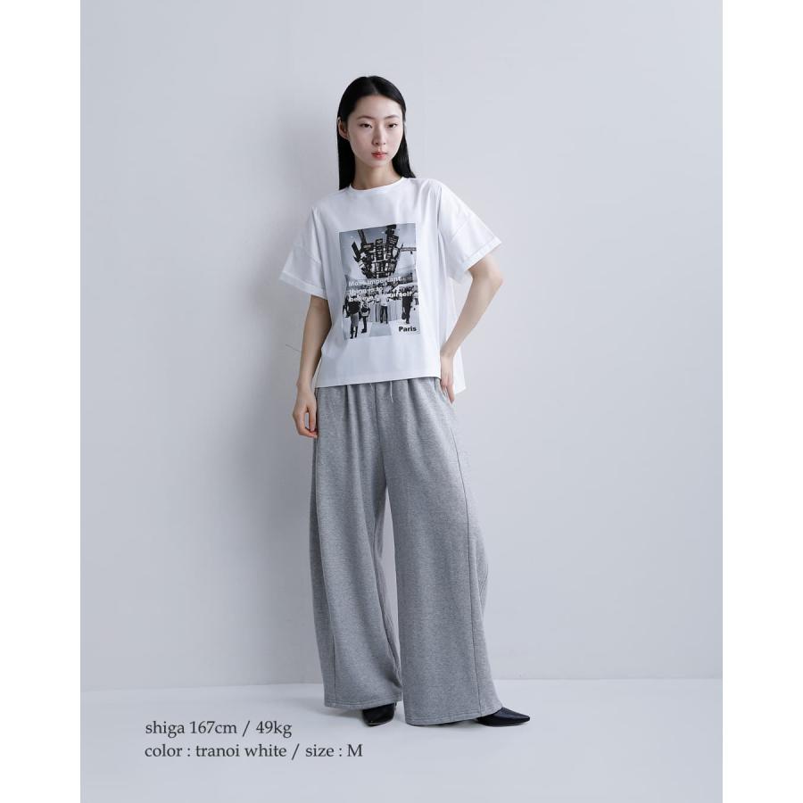 メゾンドメール maison de mer コットン プリント Tシャツ Tranoi 