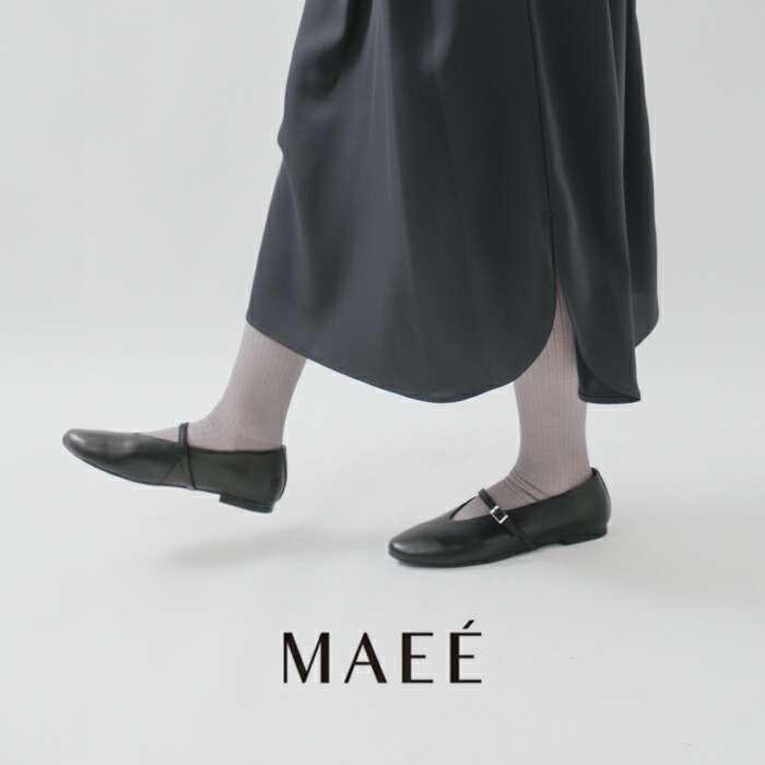 MAEE（マエエ） ゆうパケット選択可 コットン シアー 着圧 ソックス