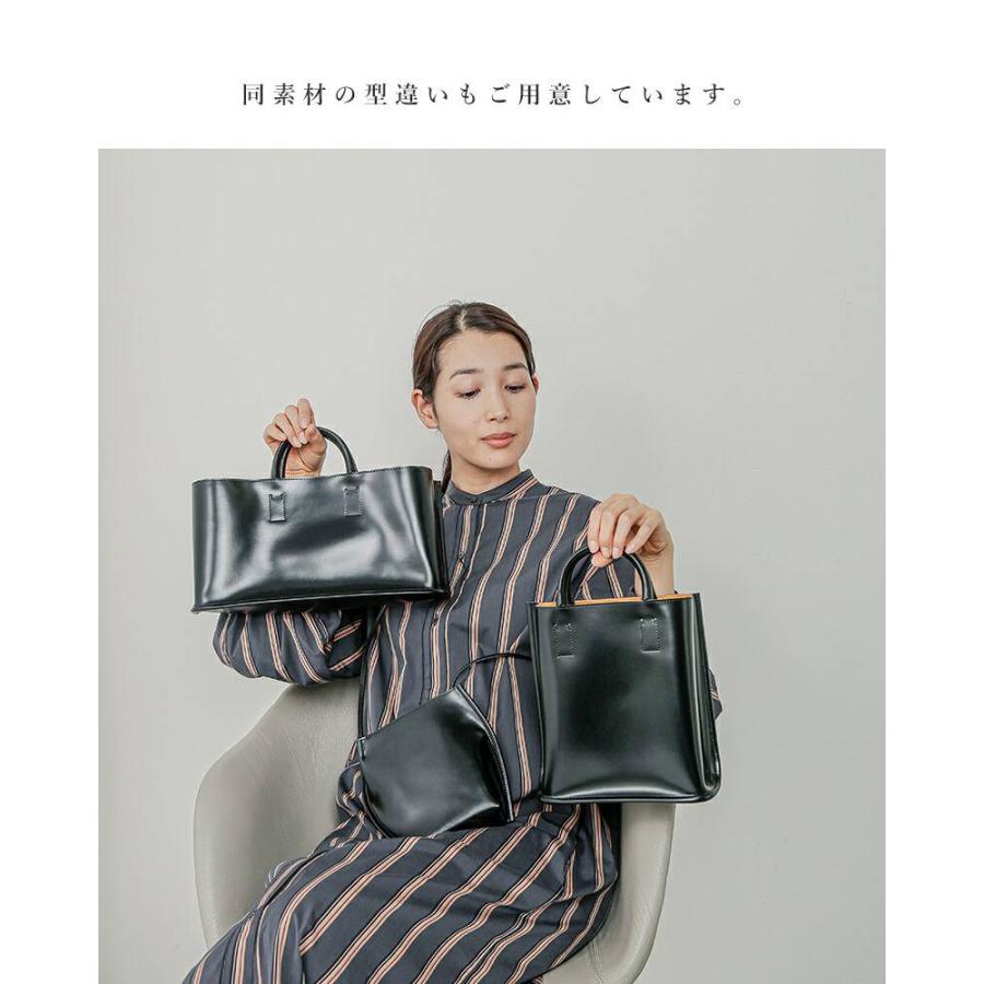 COURTNEY ORLA コートニー オーラ PVC×レザー カーブ トートバッグS CURVE TOTE s crv22fpv014001 レディース｜aranciato｜11