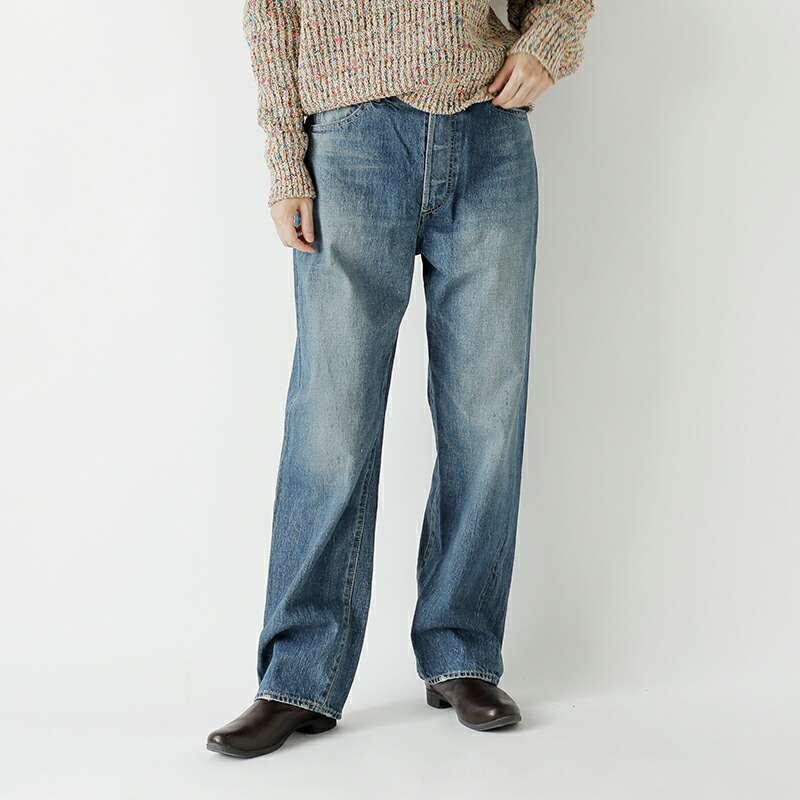 chimala（チマラ） セルビッチ デニム モンローカット パンツ cs38