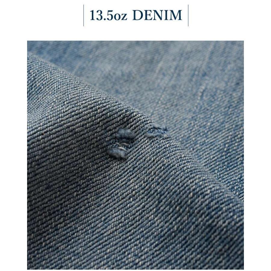 chimala（チマラ） セルビッチ デニム ヴィンテージ ストレートカット