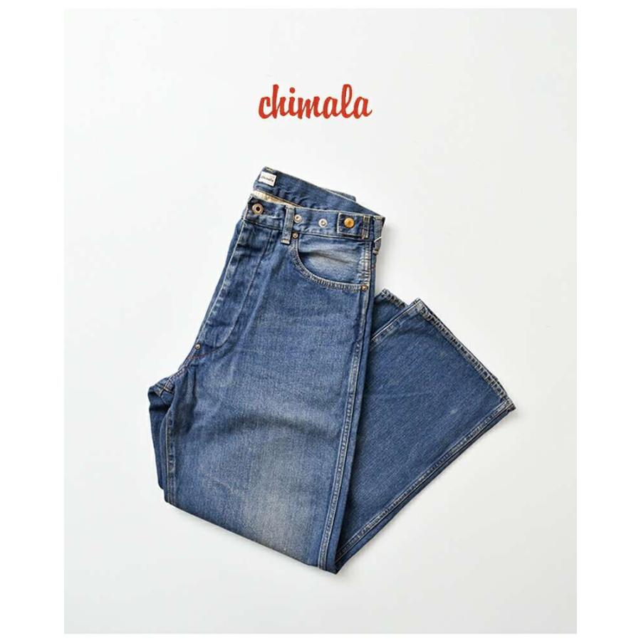 チマラ　chimala ダメージ　デニムパンツ 新品タグ付　ジーンズ chimala チマラ デニム パンツ ダメージ加工 セルビッチ 赤耳 26