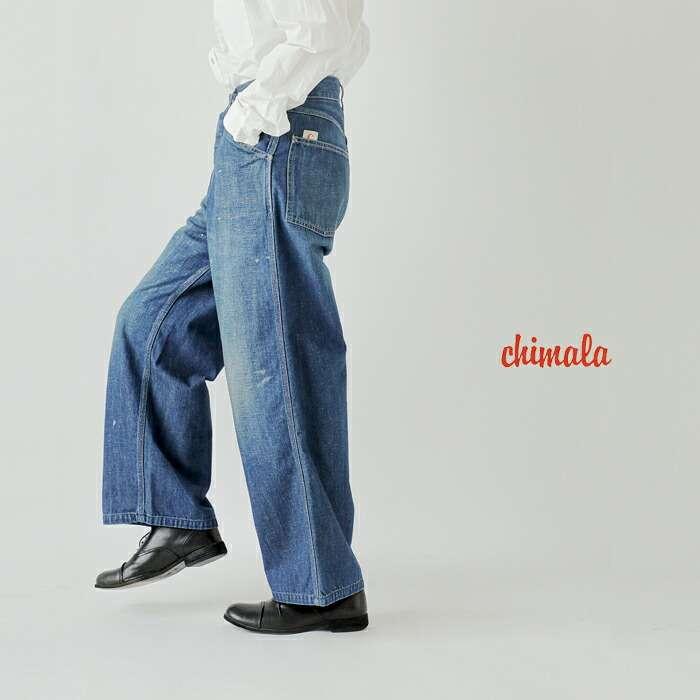chimala（チマラ） 11oz ワーカーズ ネップ セルビッチ デニム
