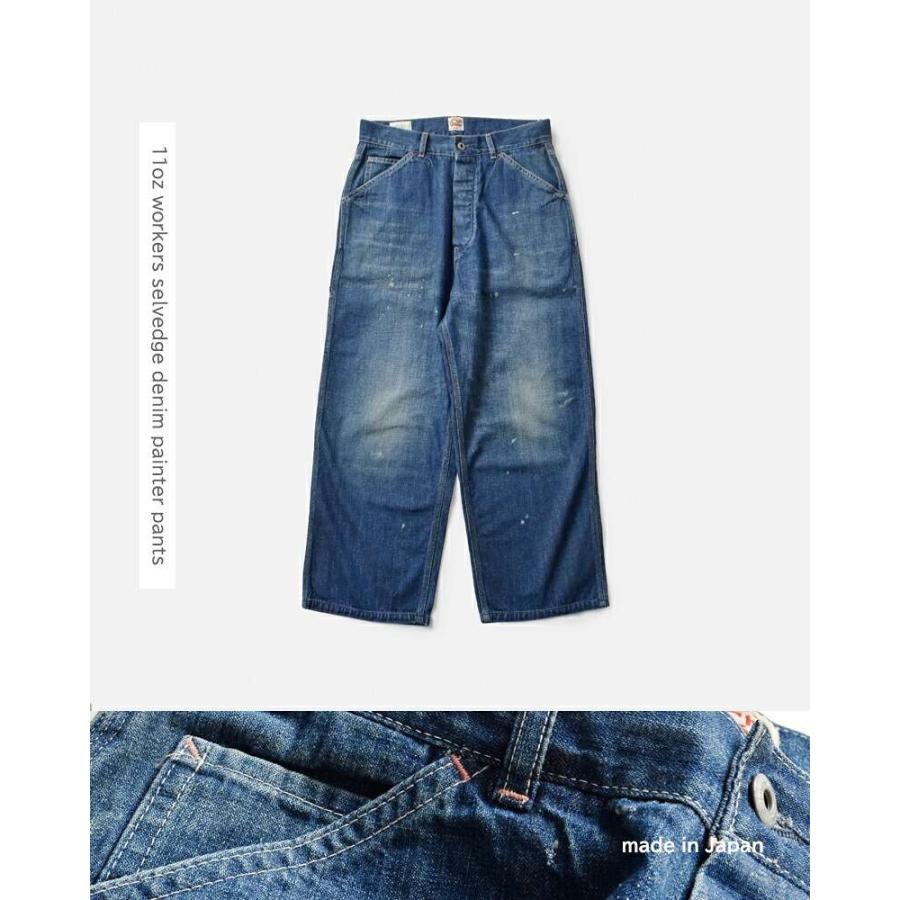 chimala（チマラ） chimala 11oz ワーカーズ ネップ セルビッチ デニム
