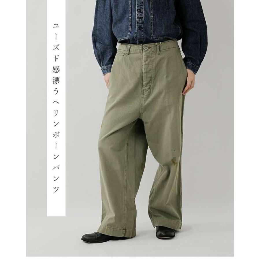 パンツ chimala HERRINGBONE US ARMY HBT TROUSERS chimala（チマラ） USアーミー ヘリンボーン オフィサー トラウザー