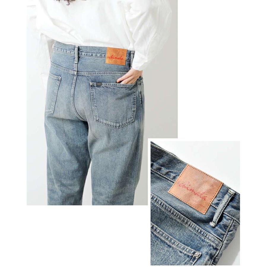 chimala チマラ 13oz セルビッチ デニム バギー カット パンツ