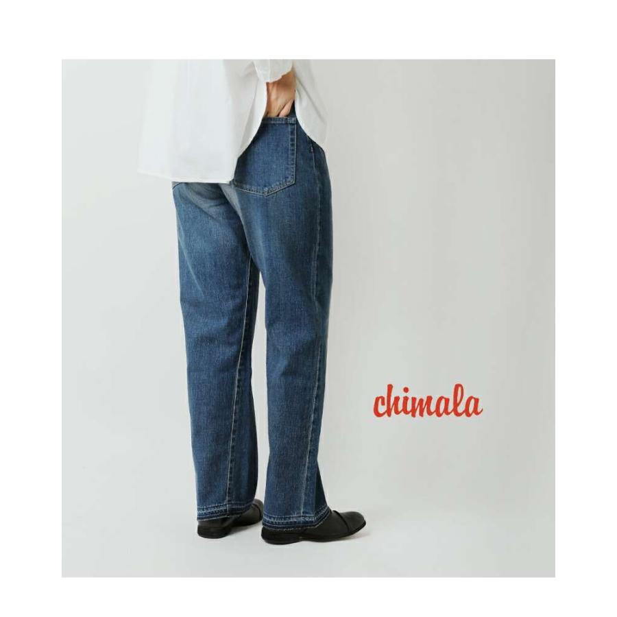 chimala（チマラ） セルビッチ デニム モンロー カット パンツ cs40