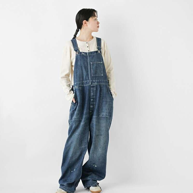 chimala（チマラ） アモスケイグ セルビッチ デニム オーバーオール