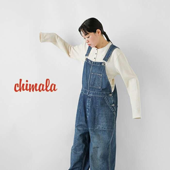 chimala（チマラ） アモスケイグ セルビッチ デニム オーバーオール