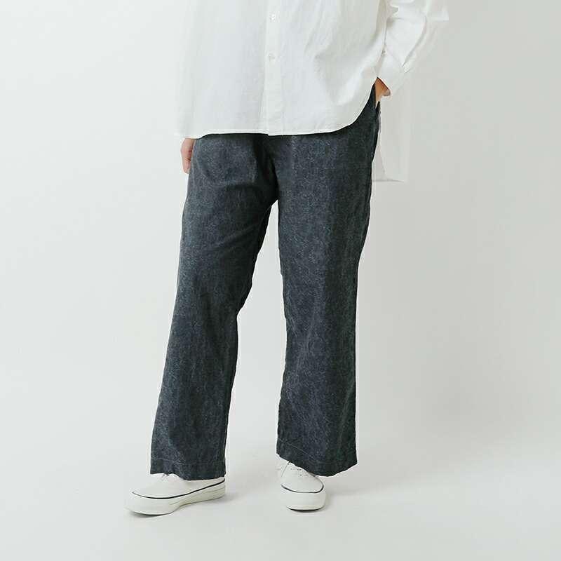 チマラ chimala  ネイビー ジャガード ドローストリング パンツ cs40-wp17c パンツ  ☆☆ クーポン対象 chimala（チマラ） セール【30%OFF】チマラ ネイビー ジャガード