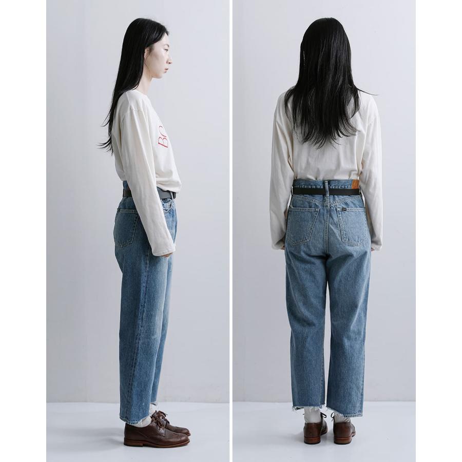 チマラ chimala  セルビッチデニム ワイドテーパードパンツ cs41-wp01a レディース  春夏 2026ss新作の画像