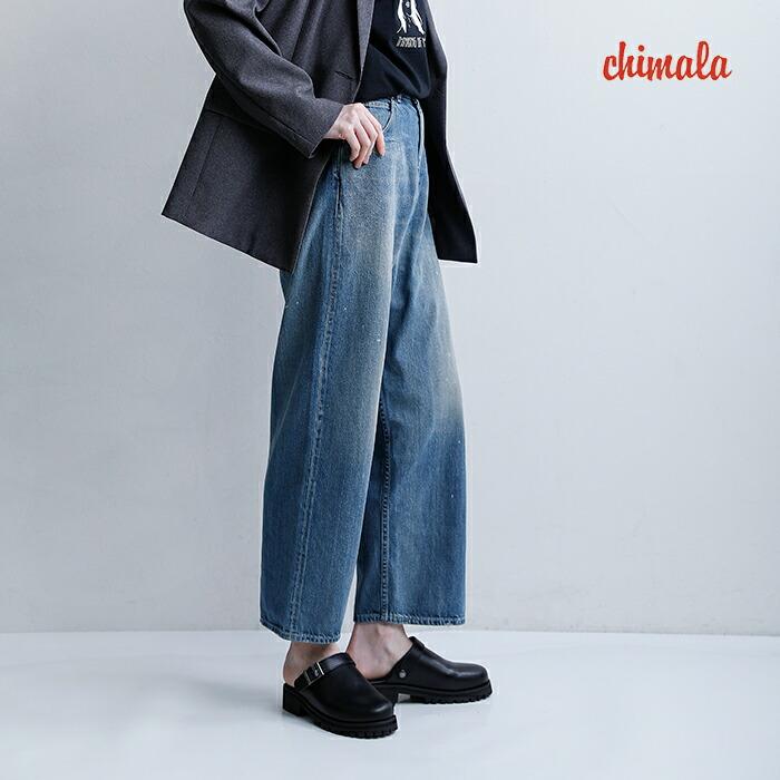 chimala（チマラ） セルビッチデニム ランチパンツ cs41-wp12