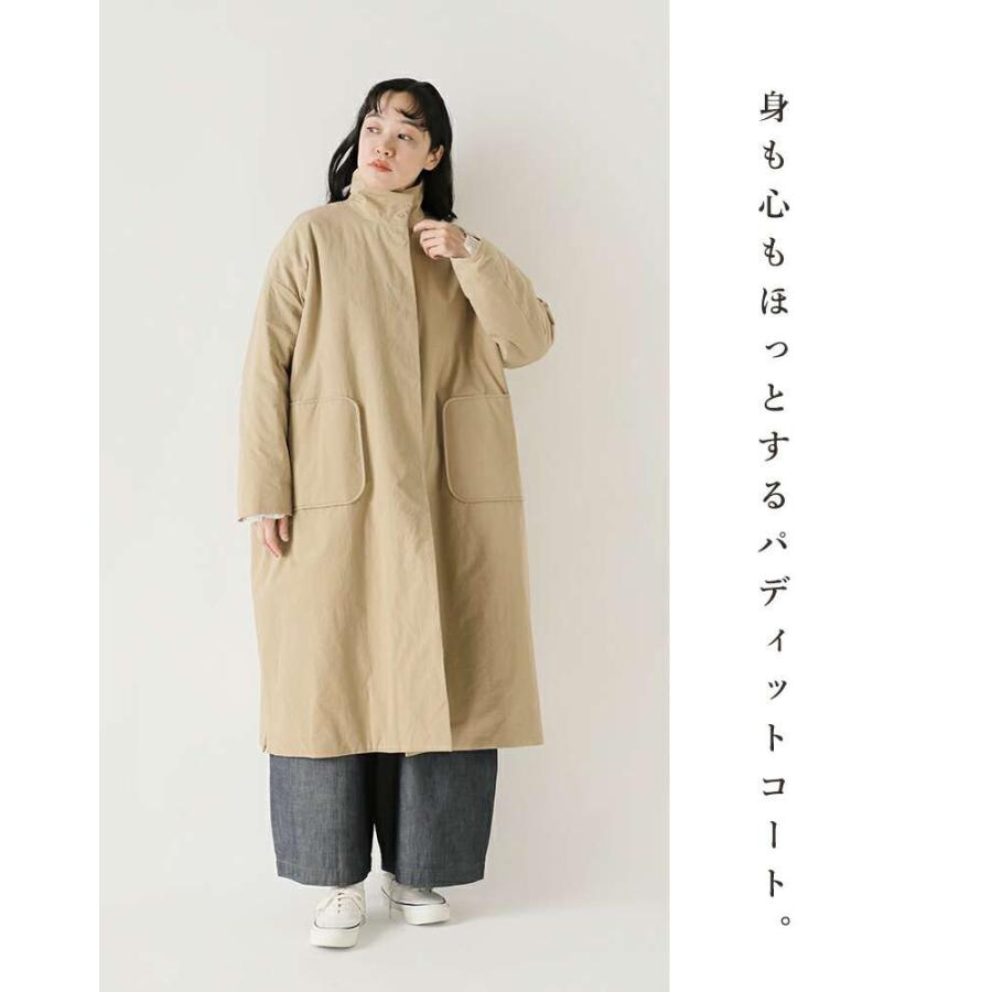 MAGALI マガリ ヴィンテージ フィニッシュ コットン パディット コート  