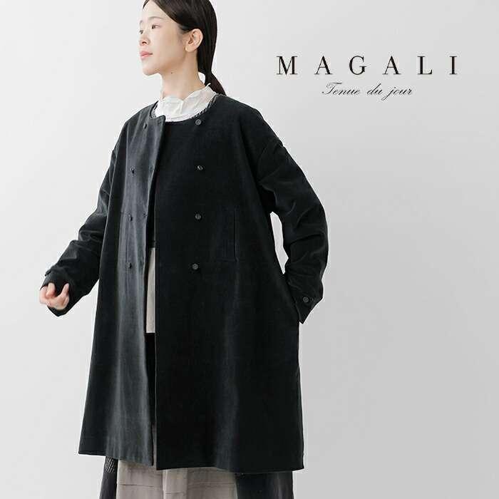 MAGALI（マガリ） オールドヴィンテージ コットン ダブルボタン コート