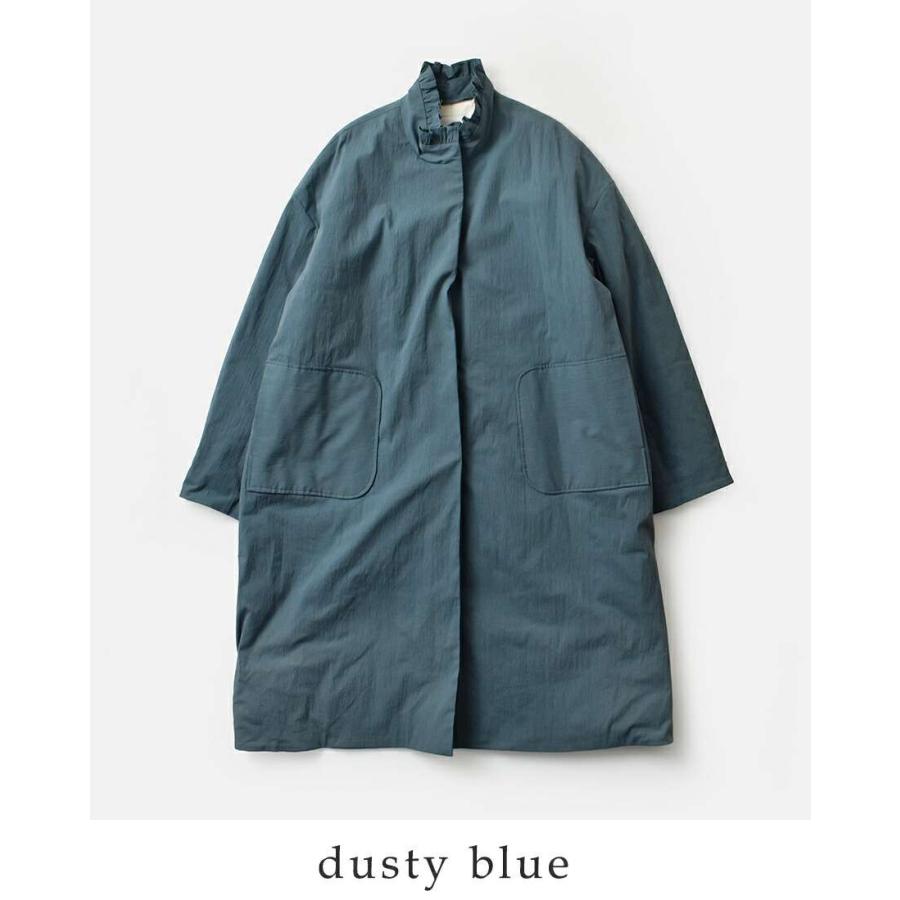 MAGALI（マガリ） オールド コットン ナイロン リネン フリルカラー