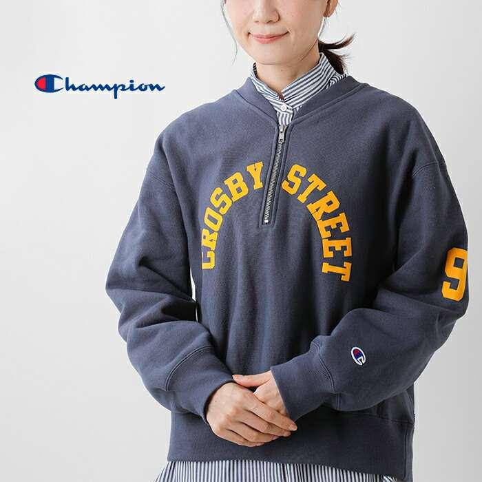 Champion チャンピオン リバースウィーブ ハーフジップ スウェット