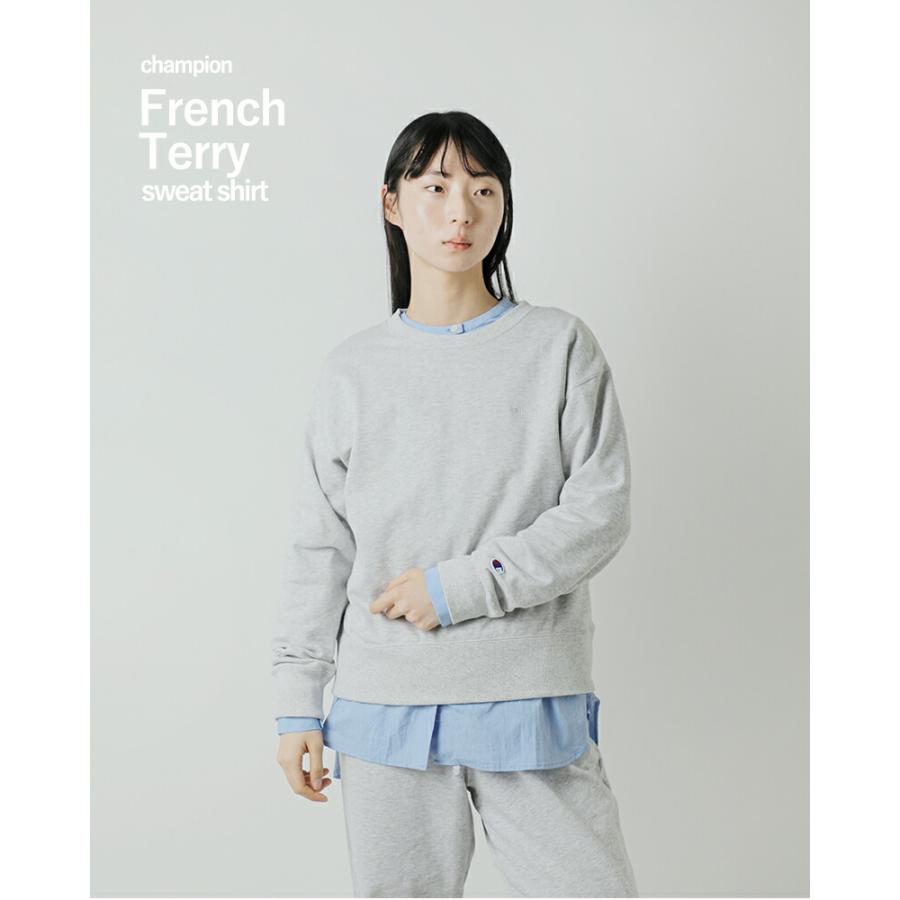 Champion（チャンピオン） ライトウェイトフレンチテリー 長袖 クルー