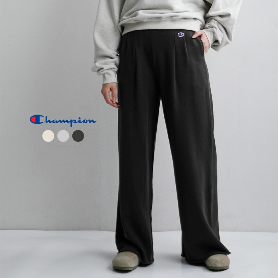 Champion（チャンピオン） フレンチテリー ワイドスウェットパンツ cw